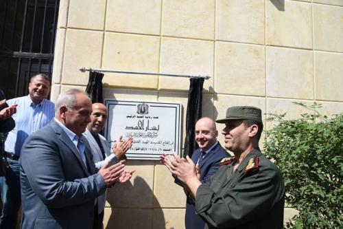 افتتاح المدرسة المهنية الفندقية في حمص بطاقة استيعابية 490 طالبا وطالبة